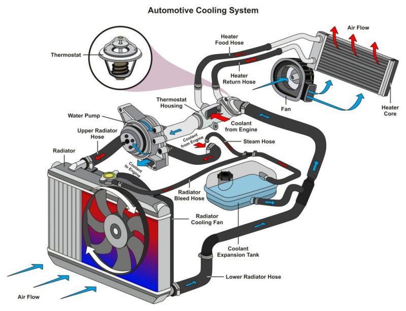 Top 5 nước làm mát ô tô xe tải phổ biến nhất 2025